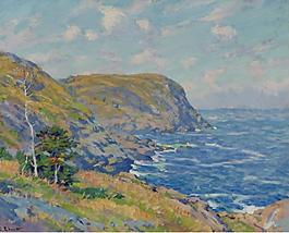 Charles Ebert - Black Head, Monhegan Island大師畫(huà)家風(fēng)景畫(huà)靜物油畫(huà)建筑油畫(huà)裝飾畫(huà)