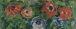 Claude Monet - Anemonies, 1885大師畫家風景畫靜物油畫建筑油畫裝飾畫