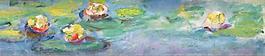 Claude Monet - Nympheas (fragment)大師畫家風(fēng)景畫靜物油畫建筑油畫裝飾畫