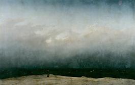Caspar David Friedrich - Der Monch am Meer大师画家古典画古典建筑古典景物装饰画油画