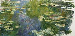 Claude Monet - The Pool with Waterlilies, 1917-19.jpeg大師畫家風景畫靜物油畫建筑油畫裝飾畫