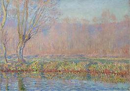 Claude Monet - The Willow, 1885.jpeg大師畫家風景畫靜物油畫建筑油畫裝飾畫