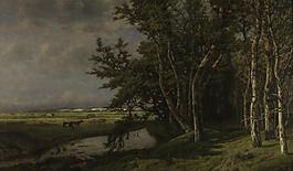 Jean Pierre Francois Lamoriniere - Prinsenvijver on the Isle of Walcheren大師畫家古典畫古典建筑古典景物裝飾畫油畫