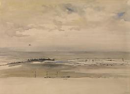 Paul Delvaux - Westende大師畫家古典畫古典建筑古典景物裝飾畫油畫