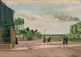 Edmond Joseph Beliard - The Banks of the Oise.jpeg大師畫家風(fēng)景畫靜物油畫建筑油畫裝飾畫