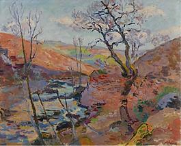Armand Guillaumin - Le Clos des Bouchardons, 1905.jpeg大師畫家風(fēng)景畫靜物油畫建筑油畫裝飾畫