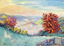 Armand Guillaumin - Le Puy Barriou, 1908.jpeg大師畫家風(fēng)景畫靜物油畫建筑油畫裝飾畫