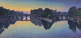 Gustave Cariot - Pont Neuf, Aurora大師畫家風(fēng)景畫靜物油畫建筑油畫裝飾畫
