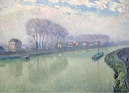 Henri Lebasque - The Marne at Pomponne, 1905大師畫家風(fēng)景畫靜物油畫建筑油畫裝飾畫