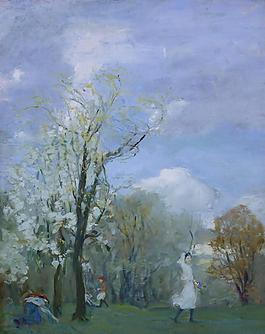 Martha Walter - Spring Day大师画家风景画静物油画建筑油画装饰画