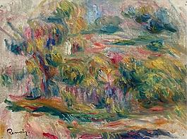 Pierre Auguste Renoir - Landscape, 1919大師畫家風(fēng)景畫靜物油畫建筑油畫裝飾畫