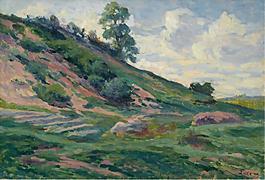 Maximilien Luce - The Outskirts of Moulineuz near Etampes, 1905大師畫家風景畫靜物油畫建筑油畫裝飾畫