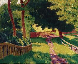 Roderic O`Connor - Sunny Landscape大师画家风景画静物油画建筑油画装饰画