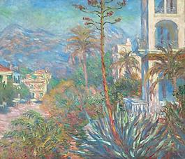 Villas at Bordighera, 1884法國畫家克勞德.莫奈oscar claude Monet風(fēng)景油畫裝飾畫