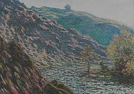The Old Tree at the Confluence, 1889法國(guó)畫家克勞德.莫奈oscar claude Monet風(fēng)景油畫裝飾畫
