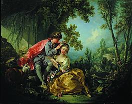 Francois Boucher - The Four Seasons Spring, 1755法國(guó)畫家弗朗索瓦布歇francois boucher人物油畫裝飾畫