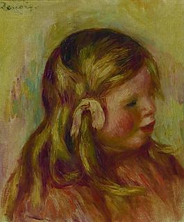 Pierre Auguste Renoir - Portrait of Claude, 1908法國(guó)畫家皮埃爾奧古斯特雷諾阿Pierre Auguste Renoir印象派人物油畫