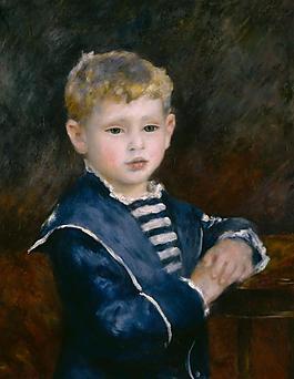 Pierre-Auguste Renoir - Portrait of Paul Haviland, 1884法國畫家皮埃爾奧古斯特雷諾阿Pierre Auguste Renoir印象派人物油畫