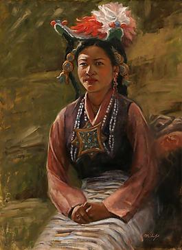 鐢荤? (171)高清西方现代人物油画国外油画大师人物油画作品
