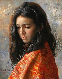 鐢葷? (178)高清西方現代人物油畫國外油畫大師人物油畫作品