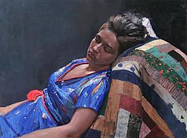 Western-052高清西方現(xiàn)代人物油畫國外油畫大師人物油畫作品