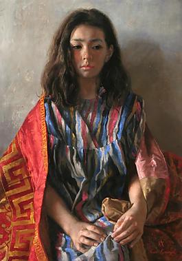 Western-127高清西方現(xiàn)代人物油畫國外油畫大師人物油畫作品