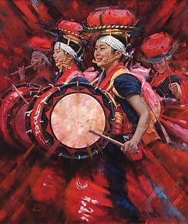 Western-148高清西方現(xiàn)代人物油畫國外油畫大師人物油畫作品