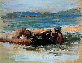 1920 Baigneuse sur la plage西班牙画家巴勃罗毕加索抽象油画人物人体油画装饰画