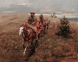 Western-322高清西方现代人物油画国外油画大师人物油画作品