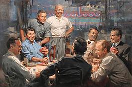 Western-317高清西方現(xiàn)代人物油畫國外油畫大師人物油畫作品