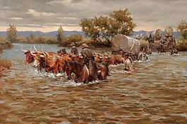 Western-352高清西方现代人物油画国外油画大师人物油画作品