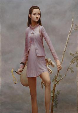 Western-469高清西方现代人物油画国外油画大师人物油画作品
