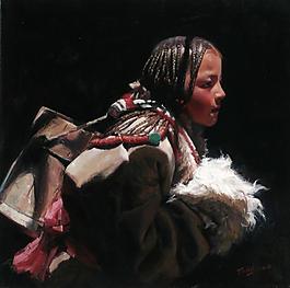 鐢荤? (26)高清西方现代人物油画国外油画大师人物油画作品