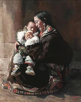 鐢荤? (55)高清西方现代人物油画国外油画大师人物油画作品