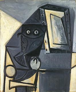 1947 Hibou sur une chaise 2西班牙畫家巴勃羅畢加索抽象油畫人物人體油畫裝飾畫