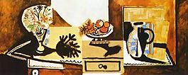 1955 Nature morte sur une commode西班牙畫家巴勃羅畢加索抽象油畫人物人體油畫裝飾畫