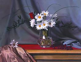 8500 (1)花卉水果蔬菜器皿静物印象画派写实主义油画装饰画