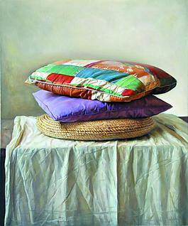 8500 (4)花卉水果蔬菜器皿靜物印象畫派寫實主義油畫裝飾畫