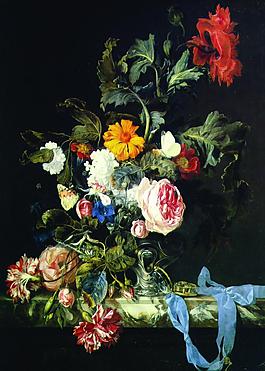TC-90012A花卉水果蔬菜器皿静物印象画派写实主义油画装饰画