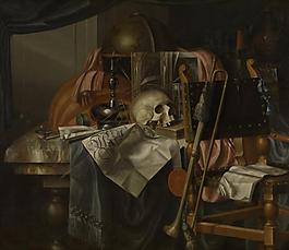 Franciscus Gijsbrechts - Vanitas靜物植物動物食物家禽水果印象派寫實主義油畫裝飾畫