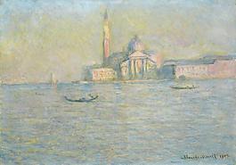 San Giorggio Maggiore, 1908风景建筑田园植物水景田园印象画派写实主义油画装饰画