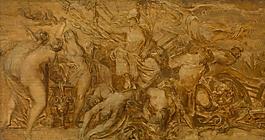navolger van Peter Paul Rubens - Bellona德國(guó)畫家彼得保羅魯本斯peter paul rubens宮廷人物人體油畫裝飾畫