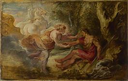 Peter Paul Rubens - Aurora abducting Cephalus德国画家彼得保罗鲁本斯peter paul rubens宫廷人物人体油画装饰画