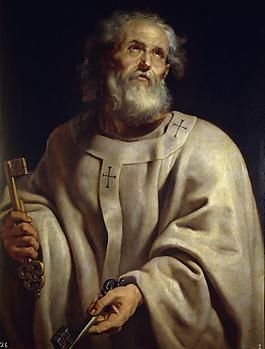 Rubens, Peter Paul - San Pedro, 1610-12德国画家彼得保罗鲁本斯peter paul rubens宫廷人物人体油画装饰画