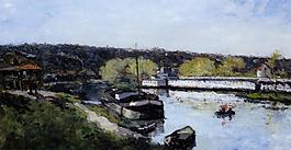Albert Lebourg 0004法國(guó)畫家阿伯特賴博Albert Lebourg印象派風(fēng)景靜物自然油畫裝飾畫