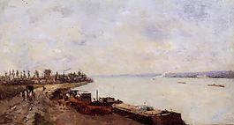 Albert Lebourg 0005法國(guó)畫家阿伯特賴博Albert Lebourg印象派風(fēng)景靜物自然油畫裝飾畫