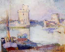 Albert Lebourg 0014法國(guó)畫家阿伯特賴博Albert Lebourg印象派風(fēng)景靜物自然油畫裝飾畫