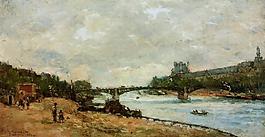 Albert Lebourg 0024法國畫家阿伯特賴博Albert Lebourg印象派風(fēng)景靜物自然油畫裝飾畫
