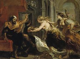 Rubens, Peter Paul (and Workshop) - Banquete de Tereo, 1636-37德国画家彼得保罗鲁本斯peter paul rubens宫廷人物人体油画装饰