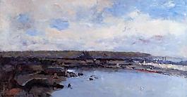 Albert Lebourg 0039法國(guó)畫家阿伯特賴博Albert Lebourg印象派風(fēng)景靜物自然油畫裝飾畫